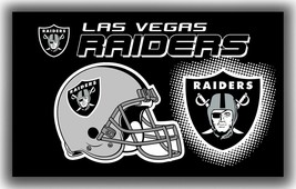 Las Vegas Raiders 3x5ft Sports Fan Flag - Limited Edition - £15.46 GBP