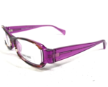 Face A Face Eyeglasses Frames GALLA 5 COL 2027 Clear Purple Brown Horn 5... - £134.65 GBP