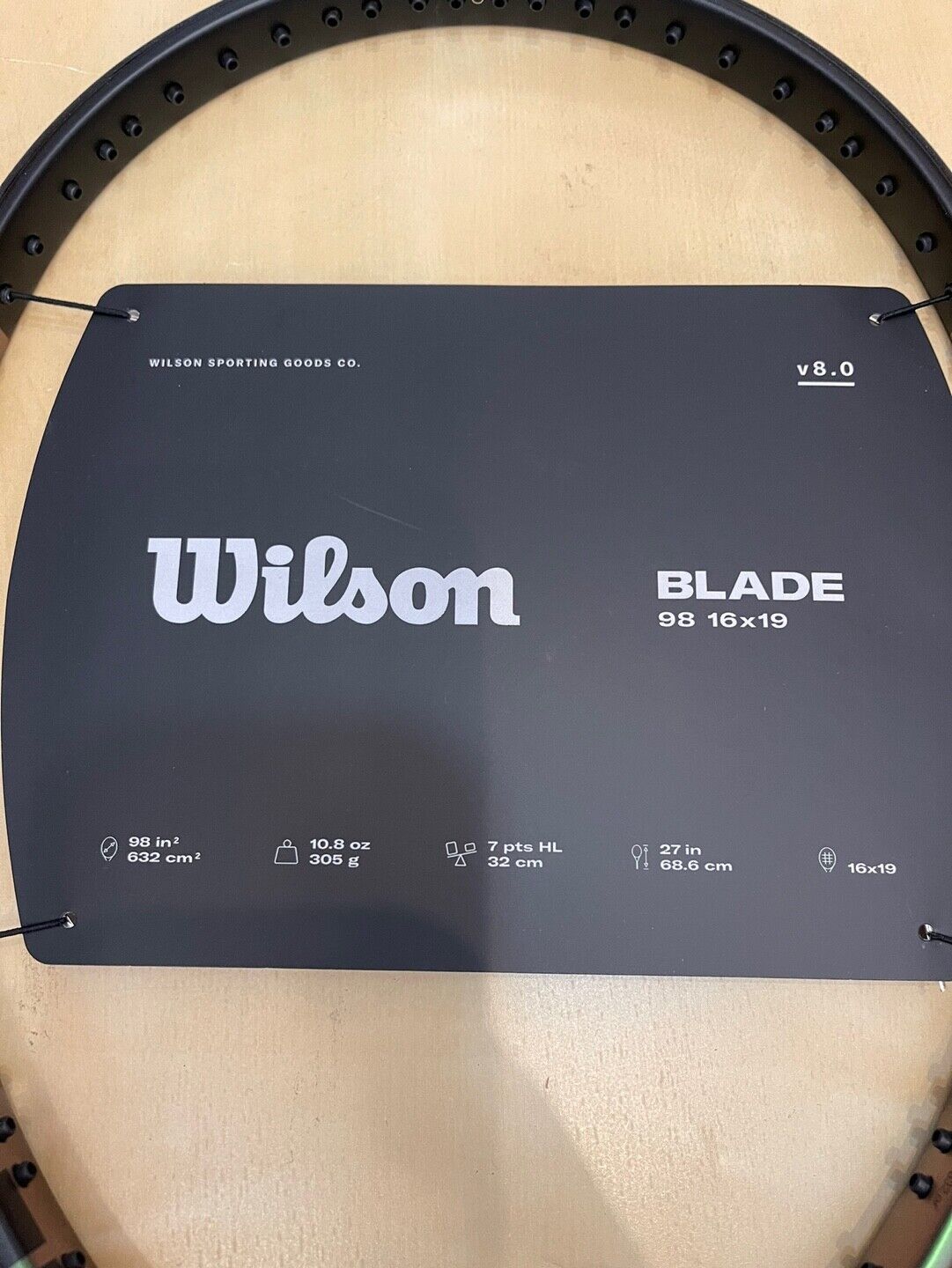 Wilson Blade 98 V8.0 Tennis Racket Racquet and 50 similar items