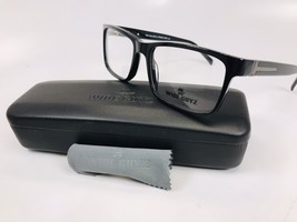 New Wide Guyz Black &amp; Pewter BIG AL Eyeglasses 58mm for The Stylish Larg... - $1,109.52 MXN