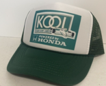 Vintage KOOL Racing Hat Formula 1 Trucker Hat Snapback Honda Racing Dark... - $17.59