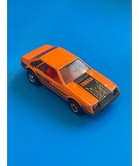 Vintage 1979 Hot Wheels Orange/Black Turbo Mustang Cobra Made in Hong Kong - $31.22 CAD