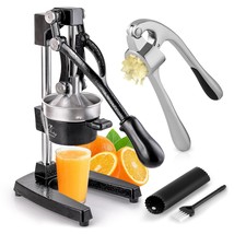 Zulay Cast-Iron Orange Juice Squeezer, Professional Citrus Juicer And Ga... - $142.99