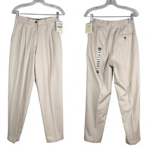 LL Bean Women&#39;s Wrinkle-Free Bayside Pants Khaki 4 Regular New          - $39.00