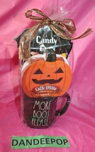 Rae Dunn More Boos Please Mug Gift Set + Cafe Divita Pumpkin Spice Latte +Candy - £23.79 GBP