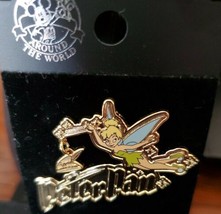 LE 2500 Tinker Bell Peter Pan 50th Anniversary Dangle 2003 DLR Disney Pin #18987 - £19.70 GBP