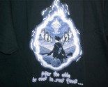 TeeFury Harry Potter LARGE Shirt &quot;The Potter Games&quot; Mash Up BLACK - £11.36 GBP