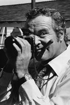 Jack Lemmon Early 1970&#39;s Pose with Nikon F Camera and Cigar 24x18 Poster - $24.74