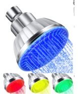 LED Fixed Shower Head Droughtbuster Dual - £18.39 GBP