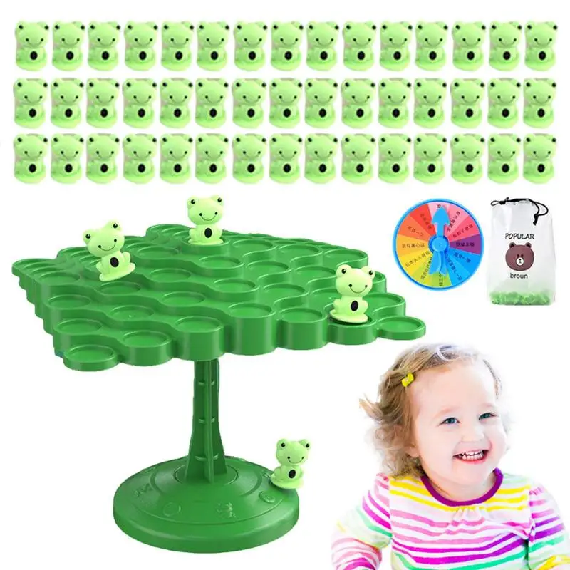 HOT SALE Frog Balance Tree Board Game Montessori Toys Leisure Parent-child - £8.92 GBP