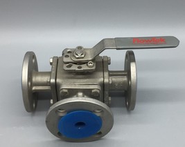 Flow-Tek MPF150 3-Way Ball Valve, Multi Port Flanged 1&quot;  - $6,595.41 MXN