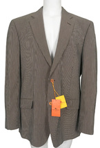 NEW Etro Sportcoat (Jacket)!  46 L e 56 L  Striped Seersucker  *ITALY* - $519.99