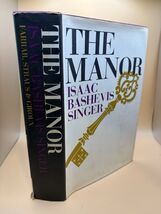The Manor Isaac Bashevis Singer 1967 2nd Printing Hardcover DJ Farrar St... - $23.42