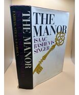 The Manor Isaac Bashevis Singer 1967 2nd Printing Hardcover DJ Farrar St... - $23.42
