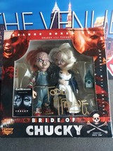 McFarlane signed AUTO - Movie Maniacs 2 - Bride of Chucky Boxed Figure Set - £112.68 GBP