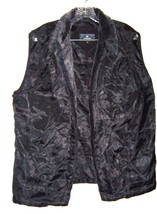 Sz XXL - Uniboss Polyester Vest w/Faux Fur Collar - $26.99