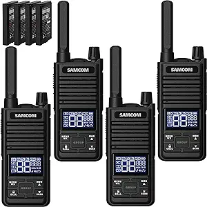 Gmrs Walkie Talkies For Adults, T2 Rechargeable Two Way Radios Long Rang... - $277.99