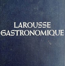 Larousse Gastronomique French Cookbook 1961 1st Crown Edition Full Color HC WHBS - £55.05 GBP