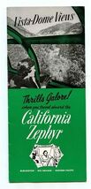 California Zephyr Vista Domes Views 1964 Burlington Rio Grande Western P... - $21.78
