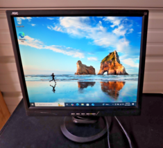 AOC LM942 19&quot; LCD Monitor with Stand, VGA cable and Power cord - $39.55