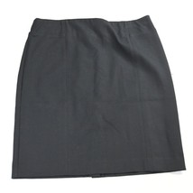 J.Jill Medium Black Ponte Stretch Pull On Womens Straight Pencil Skirt - £19.97 GBP