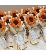 Finished Creative Twist Bar Sunflower Small Flower Bouquet Tanabata Girl... - $27.23 CAD