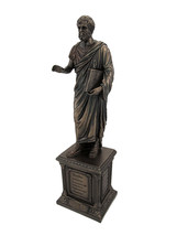Bronze Finish Aristotle Statue Philosophy - £94.95 GBP
