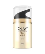 Olay Total Effects Cream 7 in 1 benefit Suitable Normal Dry Oily & Comb skin 50g - £18.52 GBP