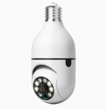 360° 1080P Light Bulb Wireless security Camera Wi-Fi IR Night Smart Home NEW - £12.01 GBP