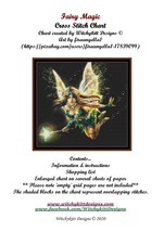 Fairy Magic ~~ Cross Stitch Pattern - $19.95