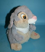 Talking Thumpin Thumper Bunny Rabbit Disney Bambi Hallmark Plush Soft To... - $20.32