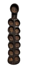 Antique Handcarved Wood 23&quot; Mancala Game, Primitive African - £94.93 GBP