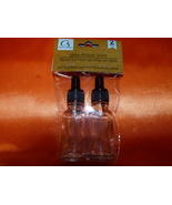 2PK GLASS DROPPER BOTTLES SALE 20ml Crafters Square Craft Chemical Use F... - $10.00