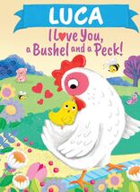 Luca I Love You A Bushel and a Peck Personalized Kids Picture Book - $175.26 MXN
