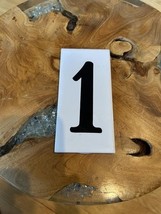 Ceramic House Number Plaque &#39;1&#39; - $182.19 MXN
