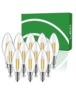 12 Volt Led Candelabra Bulbs E12 Base 4w Warm White 2700k 40w Incandescent - £22.53 GBP