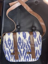 RACHEL ROY Canvas Crossbody Handbag Preowned - £15.64 GBP