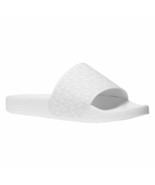 Michael Kors Men Slide Sandals Jake Slide Size US 8 Bright White Fine Mold - £65.84 GBP