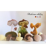 Mushrooms Collection * Pdf file crochet pattern * Easter decorations * H... - $75.58 MXN