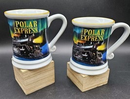 The Polar Express 3D 12 oz Ceramic Coffee Mug Set Of 2 Train Coco Mug - $502.71 MXN