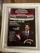 Original Vintage Rare Frederick Price Fred Price 1986 Crusade Ad MINT Co... - $49.49