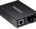 TRENDnet 1000BASE-T to SFP Fiber Media Converter, Gigabit Ethernet to SF... - £47.07 GBP
