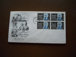 1965 Robert Fulton First Day Issue Envelope Stamps Steamship Scott # 127... - $2.55