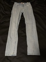Levi’s 502 Jeans Regular Taper Stretch Men’s Size 27 x 27 Light Blue Was... - $17.00