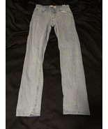 Levi’s 502 Jeans Regular Taper Stretch Men’s Size 27 x 27 Light Blue Was... - $17.00