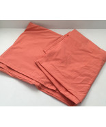Twin top bed sheet peach coral color Springs made in Brazil vintage bed ... - $375.38 MXN