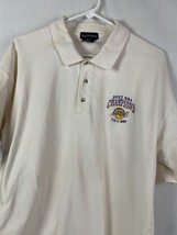 Vintage Los Angeles Lakers Polo Shirt 2002 NBA Champions 3 Peat 2XL Kobe Shaq - £27.51 GBP
