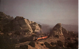 Southern Pacific Railroad Coast Daylight Chatsworth Rocks Photo 8.75 x 5.5 - £3.57 GBP