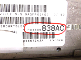 2006..06  DODGE CHARGER /300/ MAGNUM/ 3.5L  RWD     /ENGINE COMPUTER/ECU/PCM image 2