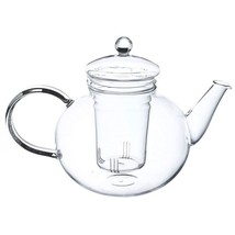Borosilicate Glass 1.32 Quart Teapot with Removable Infuser - $2,603.81 MXN